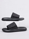 
GY Jinlilai slippers men's trendy summer wear 2025 new flip-flops soft sole anti-odor beach shoes popular men's shoes black 6189 38