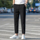 
Jiumuwang khaki nine-point pants men's summer slim ice silk straight versatile thin pants men's 2025 new casual pants khaki-Y9905 khaki-Y9905 28