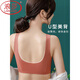 浪莎（LangSha）无痕乳胶内衣女士聚拢夏季无钢圈收副乳大胸蕾丝文胸罩防下垂内衣 肤色+咖啡(2件装 无痕贴合) 2XL (130-150斤)