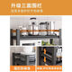 Mobile kitchen storage rack floor-standing multi-layer microwave oven rack oven storage rack pot rack multi-function storage rack shelf five-layer 12035 183