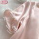 
LangSha (LangSha) ice silk pajamas for women in spring and summer thin cool shorts ins sweet lace lace home clothing set YFY-9904 [high-quality silky fabric] M [recommended 80-100Jin [Jin equals 0.5 kg]]