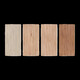 Keramikfliesen japanischer Creme -Stil 600x1200 Holzkornfliesen Imitation Massivholzbodenfliesen Wohnzimmer Schlafzimmer Blockstil Bodenfliesen 12609 Schimmeloberfläche