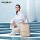 Samsonite (Samsonite) Nazha same style backpack art joint model NO0 ivory white gift for girlfriend