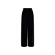 AUM shopping mall same style AUM 2025 winter new corduroy casual zipper shirt black trousers black bottoms L