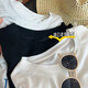 
Niche design new Tennis long-sleeved sunscreen blouse for women with loose and versatile long-sleeved GXXX95-60051 White L