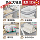 ABCMOKOOABCMOKOO WIAPER TABEL CRIB FACE BABY Zwei-Kombinationwindelmatten Badewindungen integrierter Pflege Burg Grau-Basis [Beam Bracket] -Gray-Double-Layer-Aufbewahrungskorb