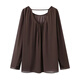 Viainos Klavier [gleicher Stil im Einkaufszentrum] Ainos 2025 Sommerhemd-Suspender Weste Anzug für Frauen 5012 Kakao Brown M 109-115jin [Jin ist 0,5 kg]
