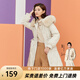 Qianrengang Winter Frauen mitten in der Länge von Frauen für Frauen vielseitige lässige und modische Winterkleidung warm und kaltes Kleidungsstück Pelzkragen Kapuzenjacke Magie Schwarz S (160)