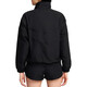 NIKEWindrunner woven loose full zipper jacket for women black/white black/white XS
