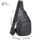 Marante leather chest bag for men versatile men crossbody chest bag cowhide men crossbody bag man bags 7029 coffee