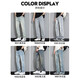 
With pure YISHION American high street stretch jeans trendy brand slim straight men's pants thin casual summer trousers 9901 retro blue + 9031 yellow mud dye thin S
