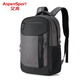 ASPENSPORT (ASPENSPORT) large capacity backpack fashion casual burden reduction junior high school students school bag business travel computer backpack red_light gray [standard version]