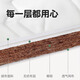 Coolbaby baby latex mattress newborn coconut palm children's mattress home four-season mat 7cm thick 962 Anmeng special coconut palm model