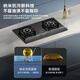 VATTI (VATTI) national subsidy 20% trade-in gas stove household canned liquefied gas embedded 5.0kW fierce fire first-class energy-efficiency gas stove double stove stove i10071B