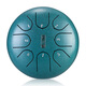
Huashu Mini Ethereal Drum 8-tone 6-inch 11-tone Children's Little Drum Introduction Simple Musical Instrument Novice Beginner Percussion Instrument 8-tone 6-inch - Malachite Beginner Recommended [Give full set of accessories]
