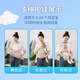 YWZR新生儿婴儿简易单肩背带透气网兜横抱式侧抱斜式宝宝纯棉背巾抱袋 粉色网款*超透气（肩带图案随机