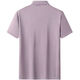 
LA HaiLan Home (HLA) same style) Middle-aged dad short-sleeved T-shirt for summer new summer clothes for middle-aged and elderly men Navy blue_9901_[Real pocket] M 48-165-
