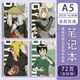 
Orlandi Naruto laptop soft rubber set notebook Naruto peripheral Uchiha Sasuke Itachi Naruto Orochimaru Homoline Notepad Laptop BG13571