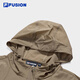 
FILA FUSION Men and Women's Same Model Fila Sunscreen Clothes 2025 Summer Couple Solid Color Thin Jacket