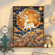Tiger Tiger Dunhuang Divine Beast Nine Colored Deer Digital Oil Painting 2024 Nouvelle peinture de couleur bricolage Remplissage peint à la main