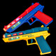 
Shantoulin Village cartoon projection children's electric toy gun little boy sound and light music vibration charge rob baby machine gun Moore Green War Eagle electric sound and light gun 9923 version 3 section 5 + screwdriver