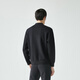 Jinba Herrenkleidung [100% Wolle] Herren -Strickjacke Fashion Stripe Freizeit komfortable Strickjacke Vyxg3726 Deep Lan XL