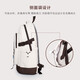 
COW schoolbag trendy backpack for girls backpack large capacity junior high school high school college students casual laptop bag blue
