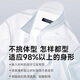 MAYOR雅戈尔纯·棉短袖衬衫男中年2025高端休闲商务职业免烫有口袋白衬 DX6623【细蓝白条纹】 38  【建议100-120斤】