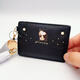 
Japanese Snoopy Snoopy series simple cute wallet ladies foldable coin wallet card bag wallet [black] SNP-1283-BK