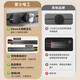 NVC Leshi Electrician Rail Socket, surface-mounted hole-free wall-mounted movable wall guide socket 50 cm + five holes * 3 gray