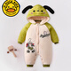 G. Duckids Baby One Piece Algody Chaqueta Outumn and Winter New Lindo Cartoon New Baby Plus Velvet Hathed Have con resistencia de tierra Ropa cálida TY9717 Lindo regalo del día de los niños Panda 59 cm [6-12Jin [Jin equivale a 0.5 kg]]