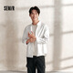森马（Semir）长袖衬衫男纯棉上班通勤纯色百搭秋装经典翻领上衣101524105105