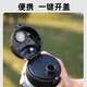 Cool Bug kusekt Deutsch Seiko Large Kapazität Sportwasserbecher Tritan Special Water Cup für Männer Fitness Outdoor-Studenten 1050 ml-schwarz [hohe Kapazitätsdarsteller-Widerstand]