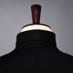 Shanghai-style Haoyu suit men's business formal suit, high-end professional wear jacket, groom's wedding dress, groomsmen's suit, A version black two-button suit + trousers XL (175) 55-65 kg