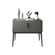 JINXI INSTALLATION GRATUITE Table de chevet en bois massif Full Simple Modern Le cuir moderne Italien minimaliste Internet célébrité Cabinet de rangement de chambre