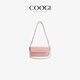 COOGI bag women's 2025 light luxury brand one-shoulder crossbody women's bag Chinese Valentine's Day birthday gift for girlfriend and wife Black BLACK [Chinese Valentine's Day exquisite gift box + gift bag]