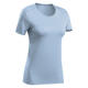 Decathlon quick-drying T-shirt outdoor sports short-sleeved women hiking mountaineering elastic running half-sleeved-4744453
