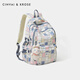 Cinvaikrose Site officiel Small C / K Bags Bags Women's Bag Schoolbag Women's 2025 Nouveau sac à dos léger voyage grande capacité Sac à dos Blue Plaid
