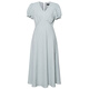 Roeyshouse Royshouse Temperament Kleid für Frauen 2025 Sommer Plaid Taille Großer Schwung mittelgroßen Rock 12182 Plaid M.