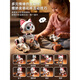 
ZHIO intelligent dormo cat children's toys boys and babies girls electric remote control walking will call robots for gifts for June 1 [Classic voice touch version] Single lithium battery cherry blossom powder-