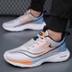 Rickey Jordan Ricky Jordan Brand Shoes Broken-Size Men's Sneakers Summer A Men Breatable Shock-Showring Shoping Zapatos para correr Strising Sole Resistente RESISTANDO Cañas Men QD826 Naranja negra [Estilo de malla] 41