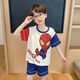 Disney Baby Children's Pyjamas Men's Summer Pure Cotton Coton court à manches courte à manches minces Mid-Large Childre