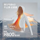 蕉下（beneunder）外套女气绒棉服中暖弹力连帽户外运动秋冬CL231蓝烟灰L