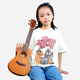 He Jiagong Ukulele Beginner y principiantes para las niñas Vancouver Vancouver de 23 pulgadas Pequeño Guitar