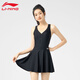 
Li Ning swimsuit dress for women high-end 2025 new adult slightly fat large size meat covering swimming pool professional swimming swimsuit