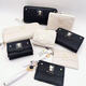 
Japanese Snoopy Snoopy series simple cute wallet ladies foldable coin wallet card bag wallet [black] SNP-1283-BK