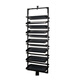 
Other porch shoe cabinets 360-degree rotating shoe racks, retractable built-in storage shoe racks, multi-layer space-saving and multi-functional black-8-layer: 680*340*(1390-15913