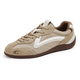 
Maden Speed ​​Racing Shoes Men's 2025 Summer New Retro Breathable German Training Shoes Thin Sole Sports and Casual Shoes Sand Color [Flat/Men/Fashion/Trendy] Maden Workwear 42