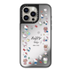 Casetify Совместный брендинг для iPhone Apple 16promax Мобильный телефон 13/15/16 вокруг Katie Cat 16pro Makeup Mircor 15pro Women 12 Trend 14 All-Inclusive 16plus Simple Case [CS#14957 Pink Wave Edge множественные KT] подлинное серебро