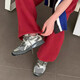 亚瑟士（asics）GEL-DS TRAINER 14田嘉瑞同款25新款低帮休闲跑步鞋 1203A608-100【白色】 36